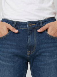 Men Chico Jeans Relaxed Fit Vintage Blue Mid Rise