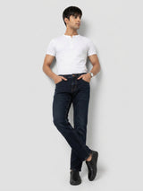 Men Chico Jeans Relaxed Fit Dark Blue Mid Rise