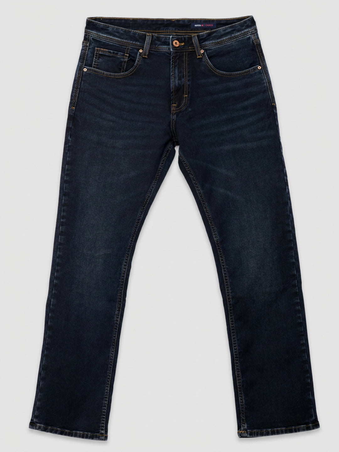 Men Chico Jeans Relaxed Fit Dark Blue Mid Rise