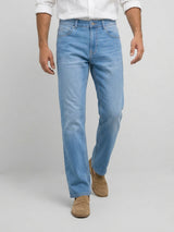 Men Chico Jeans Relaxed Fit Mid Blue Mid Rise