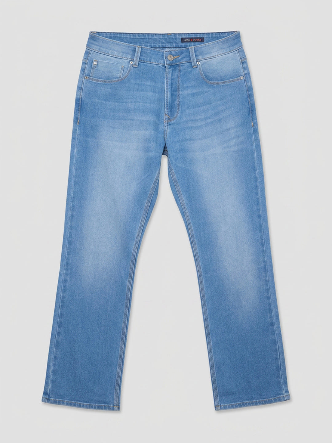 Men Chico Jeans Relaxed Fit Mid Blue Mid Rise