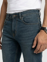 Men Chico Jeans Relaxed Fit Dark Blue Mid Rise