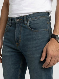 Men Chico Jeans Relaxed Fit Dark Blue Mid Rise