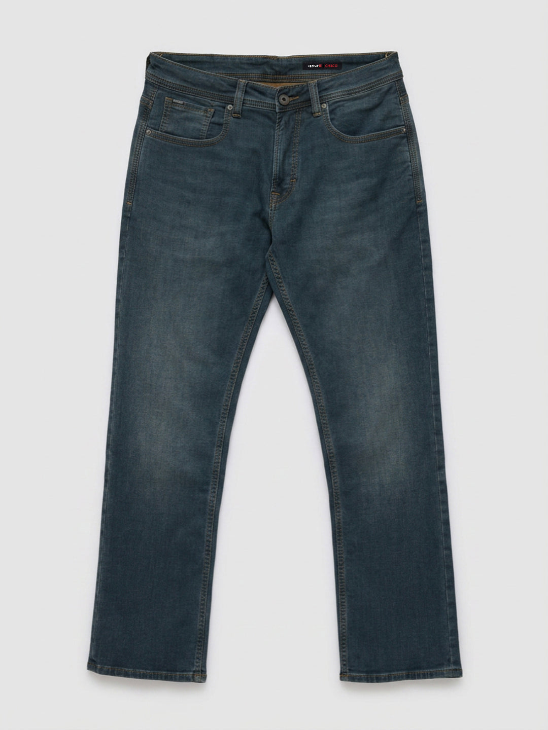 Men Chico Jeans Relaxed Fit Dark Blue Mid Rise
