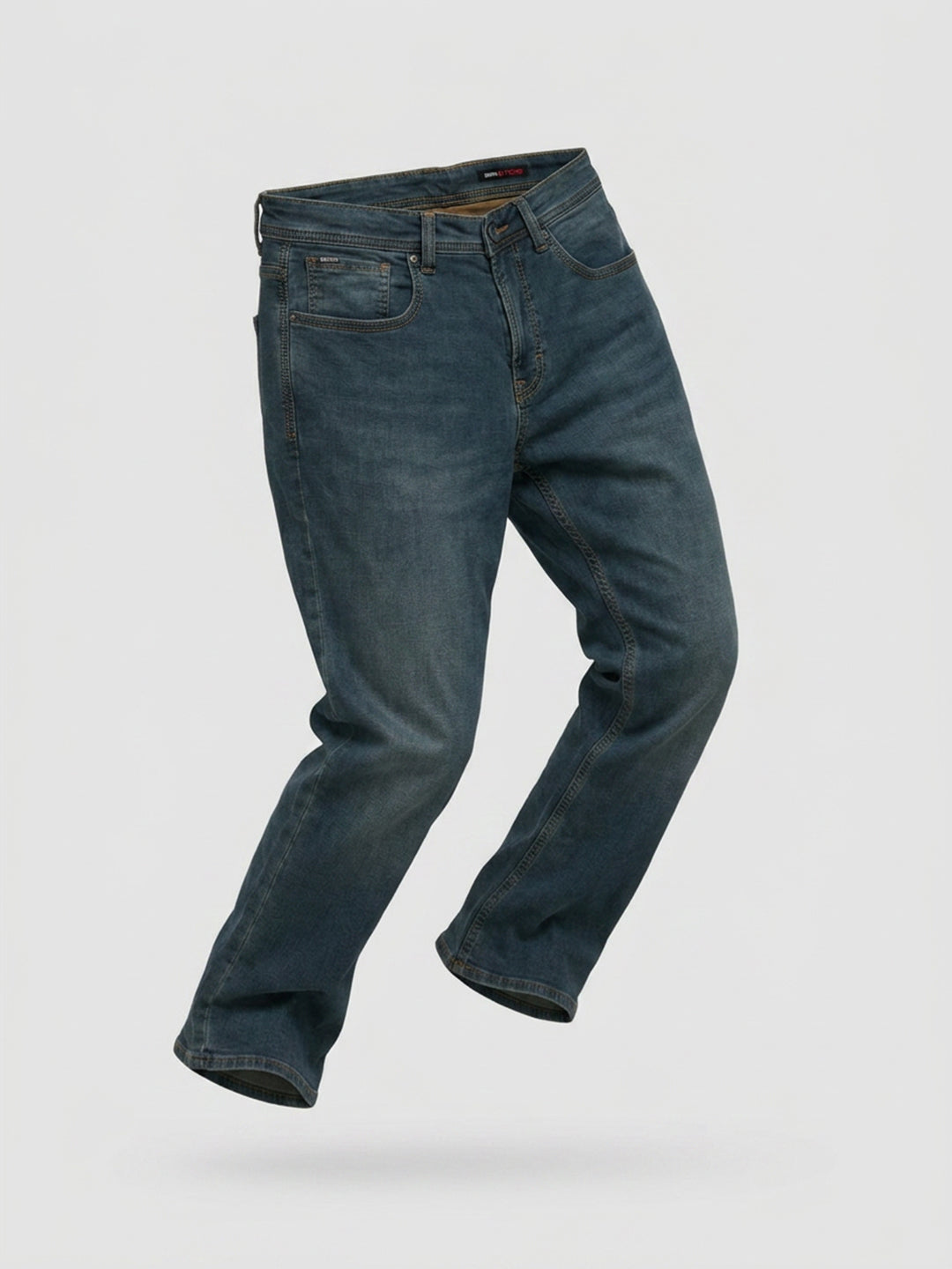 Men Chico Jeans Relaxed Fit Dark Blue Mid Rise