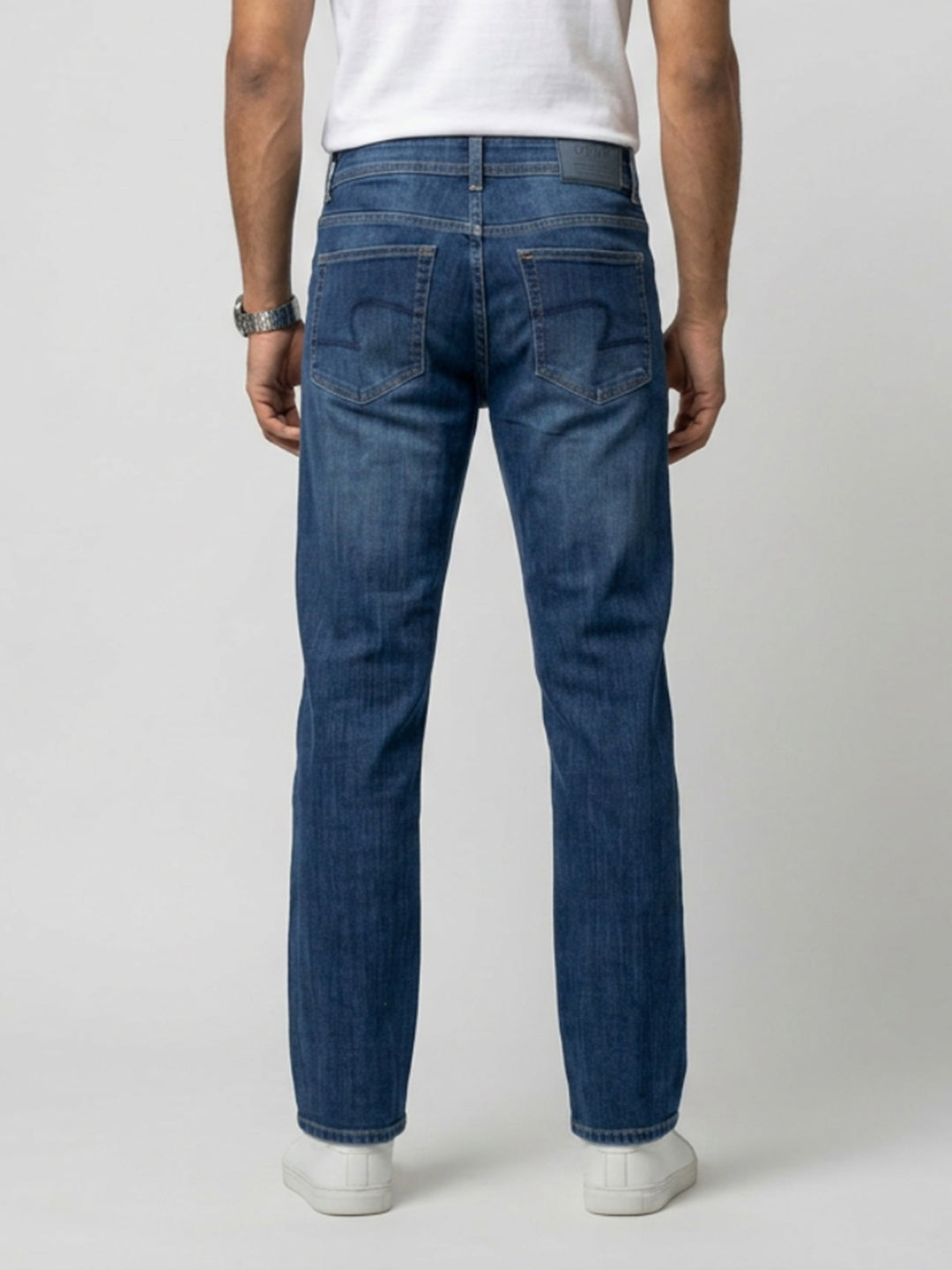 Men Chico Jeans Relaxed Fit Mid Blue Mid Rise