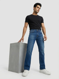 Men Chico Jeans Relaxed Fit Dark Blue Mid Rise