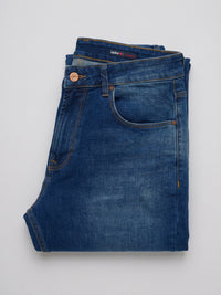 Men Chico Jeans Relaxed Fit Dark Blue Mid Rise