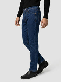Men Chico Jeans Relaxed Fit Dark Blue Mid Rise