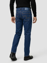 Men Chico Jeans Relaxed Fit Dark Blue Mid Rise