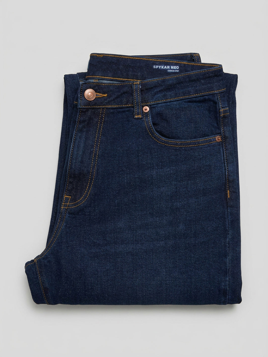 Men Chico Jeans Relaxed Fit Dark Blue Mid Rise