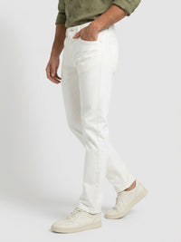 Men Chico Jeans Relaxed Fit White Mid Rise
