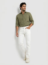 Men Chico Jeans Relaxed Fit White Mid Rise