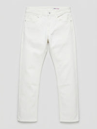 Men Chico Jeans Relaxed Fit White Mid Rise
