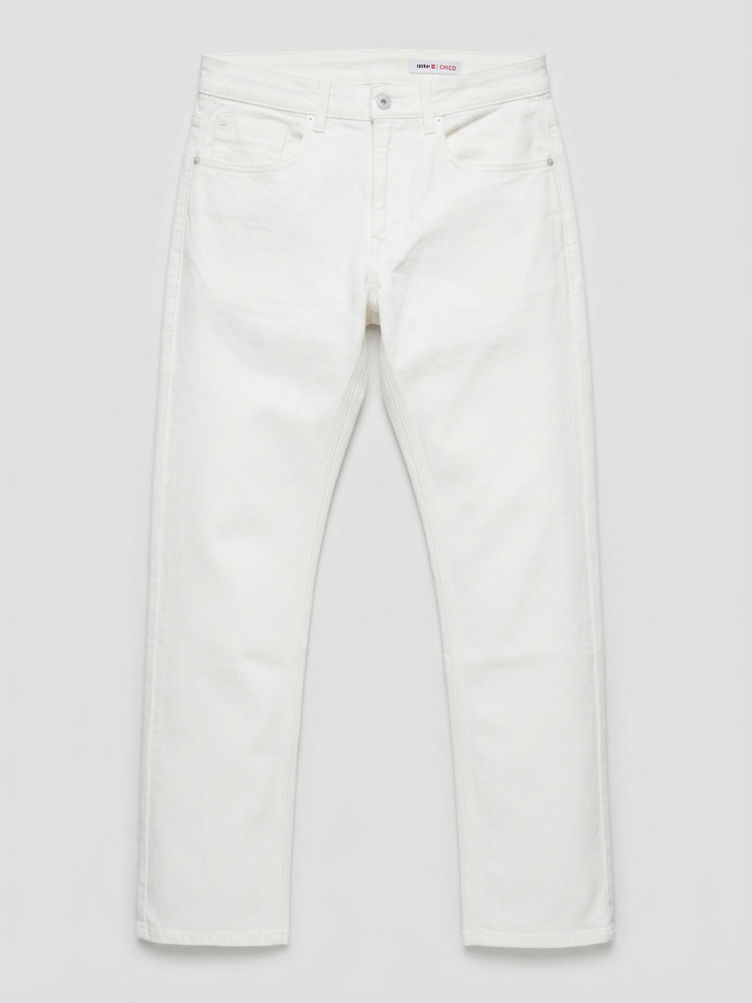 Men Chico Jeans Relaxed Fit White Mid Rise