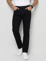 Men Chico Jeans Relaxed Fit Black Mid Rise