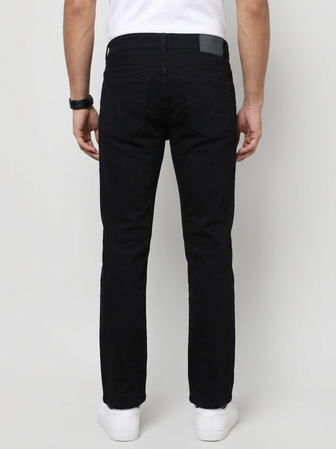 Men Chico Jeans Relaxed Fit Black Mid Rise