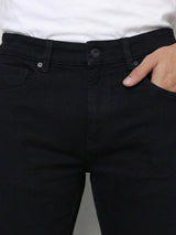 Men Chico Jeans Relaxed Fit Black Mid Rise