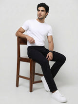 Men Chico Jeans Relaxed Fit Black Mid Rise