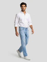 Men Chico Jeans Relaxed Fit Light Blue Mid Rise