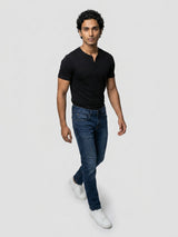 Men Diego Jeans Super Slim Fit Dark Blue Low Rise