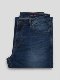Men Diego Jeans Super Slim Fit Dark Blue Low Rise