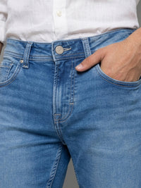 Men Diego Jeans Super Slim Fit Mid Blue Low Rise