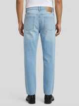 Men Ikemen Jeans Loose Fit Light Blue Low Rise