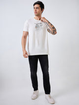 Men Jeans Slim Fit Black Mid Rise