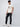 Men Kano Jeans Slim Fit Black Mid Rise
