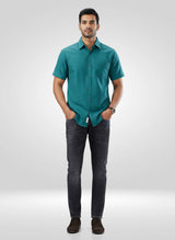 Men Kano Jeans Slim Fit Black Mid Rise