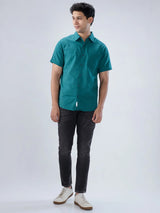 Men Kano Jeans Slim Fit Black Mid Rise