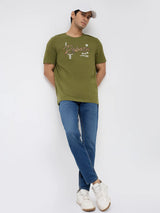 Men Kano Jeans Slim Fit Mid Blue Mid Rise