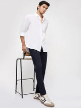 Men Kano Jeans Slim Fit Blue Mid Rise