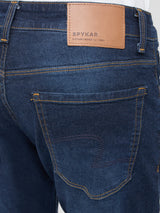 Men Kano Jeans Slim Fit Dark Blue Mid Rise