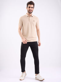Men Jeans Slim Fit Black Mid Rise