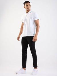 Men Jeans Slim Fit Black Mid Rise