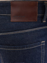 Men Jeans Slim Fit Blue Mid Rise