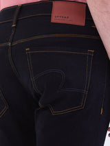 Men Jeans Slim Fit Blue Mid Rise