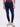 Men Jeans Slim Fit Dark Blue Mid Rise
