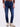 Men Jeans Slim Fit Dark Blue Mid Rise