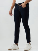 Men Kano Jeans Slim Fit Blue Low Rise