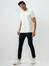 Men Kano Jeans Slim Fit Blue Low Rise