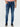 Men Kano Jeans Slim Fit Blue Mid Rise