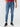 Men Kano Jeans Slim Fit Blue Mid Rise