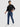 Men Kano Jeans Slim Fit Dark Blue Mid Rise