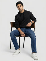Men Kano Jeans Slim Fit Dark Blue Mid Rise