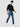 Men Kano Jeans Slim Fit Dark Blue Mid Rise