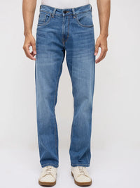 Men Chico Jeans Relaxed Fit Mid Blue Mid Rise