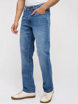 Men Chico Jeans Relaxed Fit Mid Blue Mid Rise
